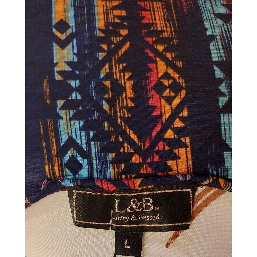 L & B lucky blessed filly Flair tank Swimsuit Cover Mini Dress Summer NEW - Picture 5 of 10